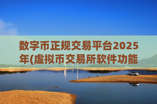 数字币正规交易平台2025年(虚拟币交易所软件功能)