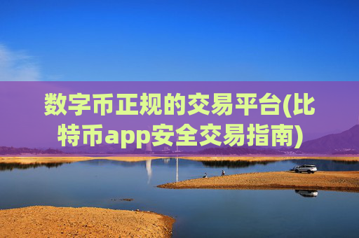 数字币正规的交易平台(比特币app安全交易指南)