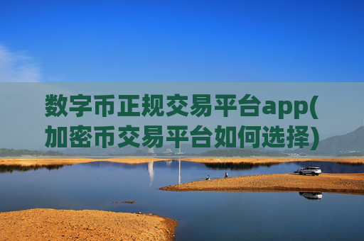 数字币正规交易平台app(加密币交易平台如何选择)
