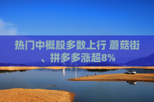 热门中概股多数上行 蘑菇街、拼多多涨超8%