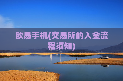欧易手机(交易所的入金流程须知)