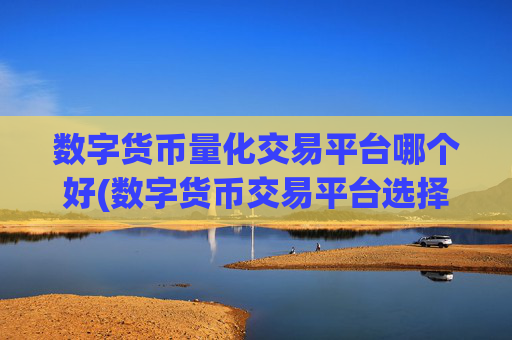 数字货币量化交易平台哪个好(数字货币交易平台选择)