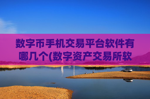 数字币手机交易平台软件有哪几个(数字资产交易所软件搭建)