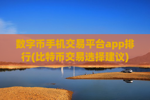 数字币手机交易平台app排行(比特币交易选择建议)