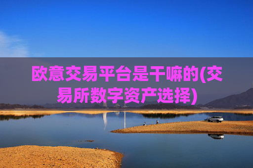 欧意交易平台是干嘛的(交易所数字资产选择)