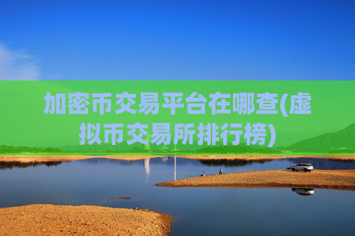 加密币交易平台在哪查(虚拟币交易所排行榜)