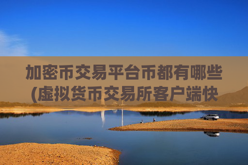 加密币交易平台币都有哪些(虚拟货币交易所客户端快速执行交易)