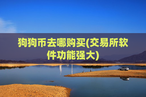 狗狗币去哪购买(交易所软件功能强大)