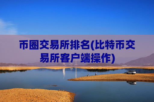 币圈交易所排名(比特币交易所客户端操作)