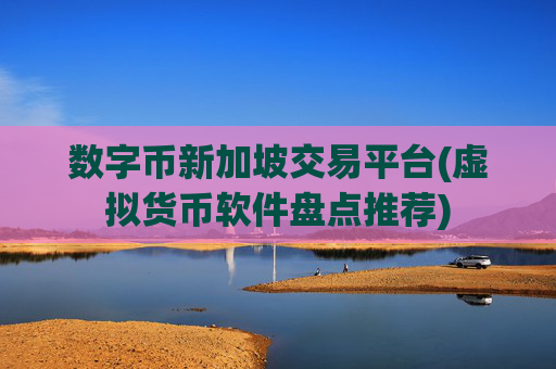 数字币新加坡交易平台(虚拟货币软件盘点推荐)