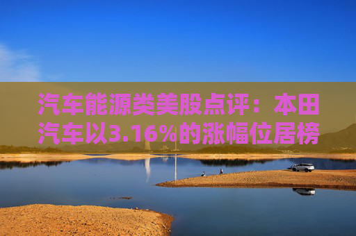 汽车能源类美股点评：本田汽车以3.16%的涨幅位居榜首