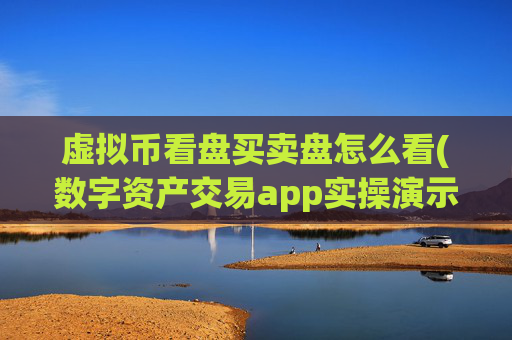 虚拟币看盘买卖盘怎么看(数字资产交易app实操演示)