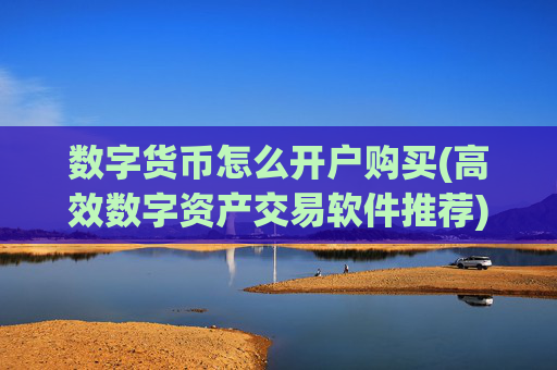 数字货币怎么开户购买(高效数字资产交易软件推荐)