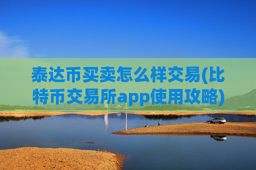 泰达币买卖怎么样交易(比特币交易所app使用攻略)