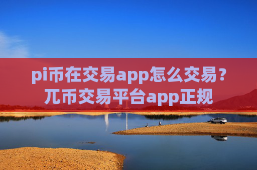 pi币在交易app怎么交易？兀币交易平台app正规