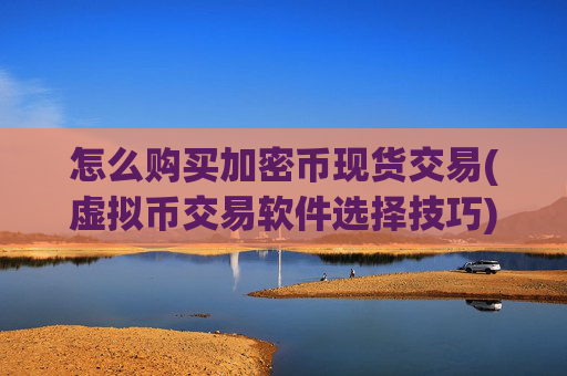 怎么购买加密币现货交易(虚拟币交易软件选择技巧)