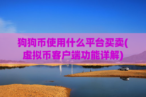 狗狗币使用什么平台买卖(虚拟币客户端功能详解)