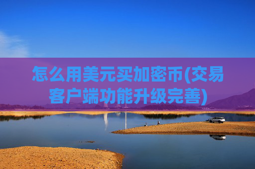 怎么用美元买加密币(交易客户端功能升级完善)