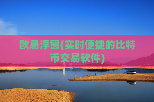 欧易浮窗(实时便捷的比特币交易软件)
