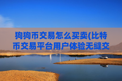 狗狗币交易怎么买卖(比特币交易平台用户体验无缝交易)