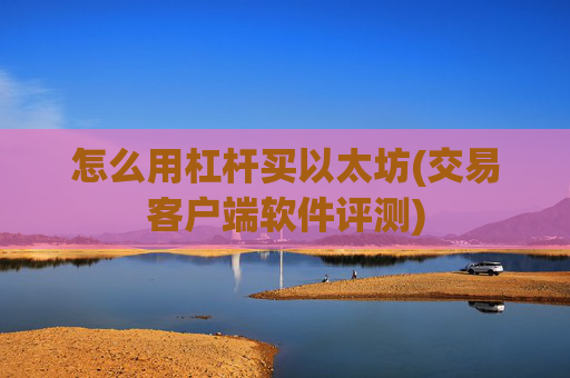 怎么用杠杆买以太坊(交易客户端软件评测)