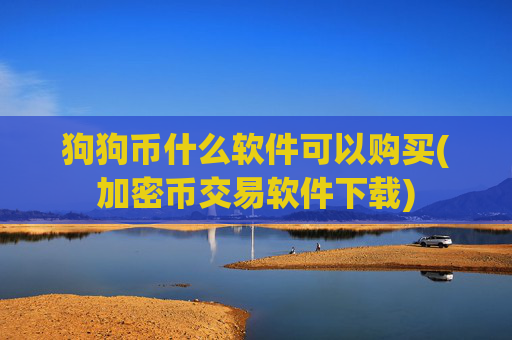 狗狗币什么软件可以购买(加密币交易软件下载)