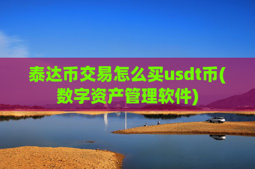 泰达币交易怎么买usdt币(数字资产管理软件)