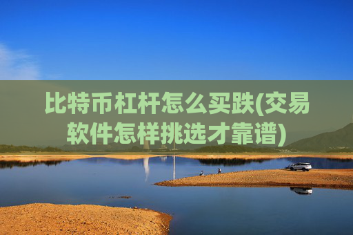 比特币杠杆怎么买跌(交易软件怎样挑选才靠谱)