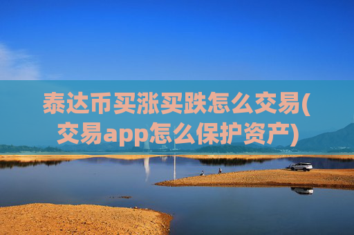 泰达币买涨买跌怎么交易(交易app怎么保护资产)
