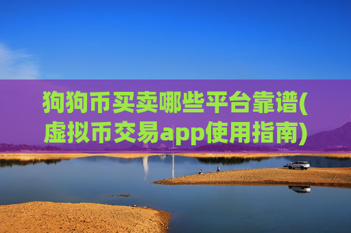 狗狗币买卖哪些平台靠谱(虚拟币交易app使用指南)