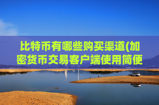 比特币有哪些购买渠道(加密货币交易客户端使用简便)