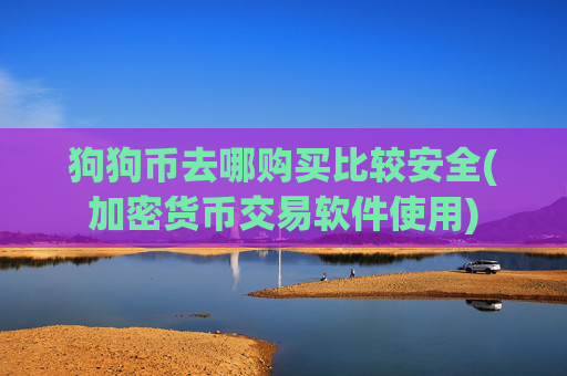 狗狗币去哪购买比较安全(加密货币交易软件使用)