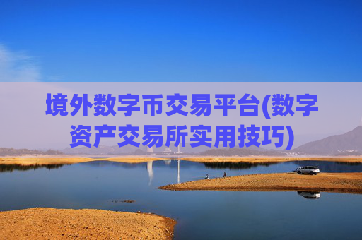境外数字币交易平台(数字资产交易所实用技巧)