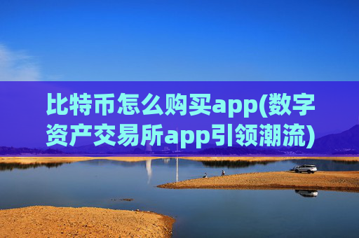 比特币怎么购买app(数字资产交易所app引领潮流)