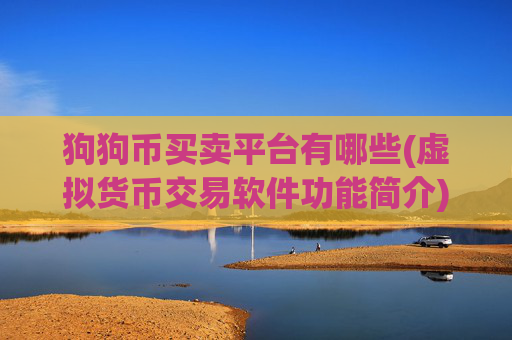 狗狗币买卖平台有哪些(虚拟货币交易软件功能简介)
