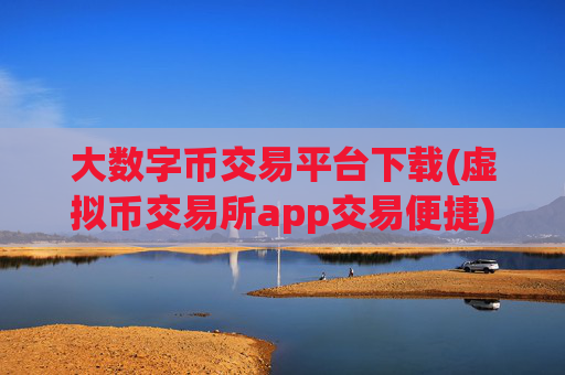 大数字币交易平台下载(虚拟币交易所app交易便捷)
