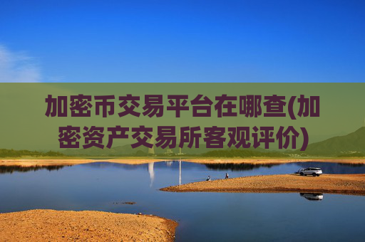 加密币交易平台在哪查(加密资产交易所客观评价)