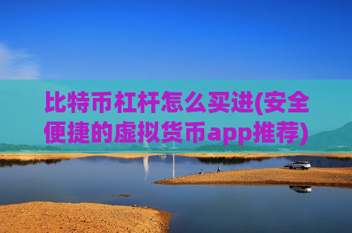 比特币杠杆怎么买进(安全便捷的虚拟货币app推荐)
