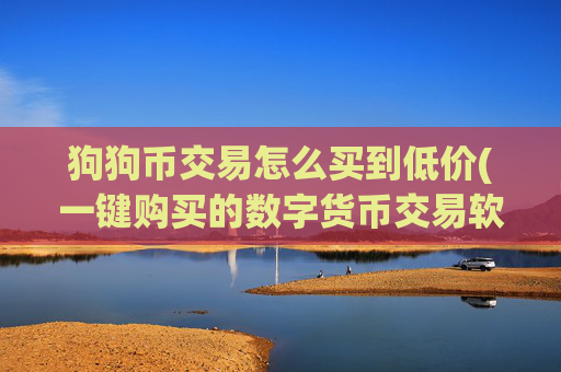 狗狗币交易怎么买到低价(一键购买的数字货币交易软件)