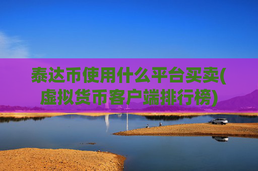 泰达币使用什么平台买卖(虚拟货币客户端排行榜)