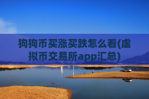 狗狗币买涨买跌怎么看(虚拟币交易所app汇总)