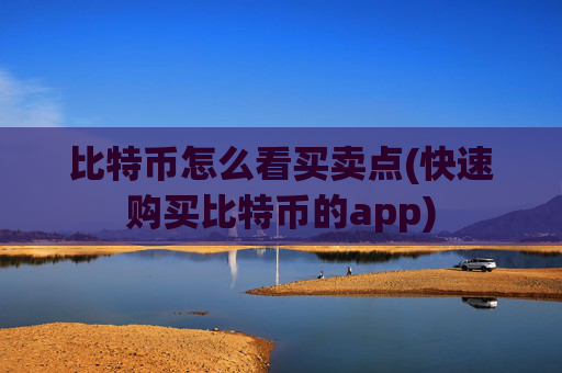 比特币怎么看买卖点(快速购买比特币的app)