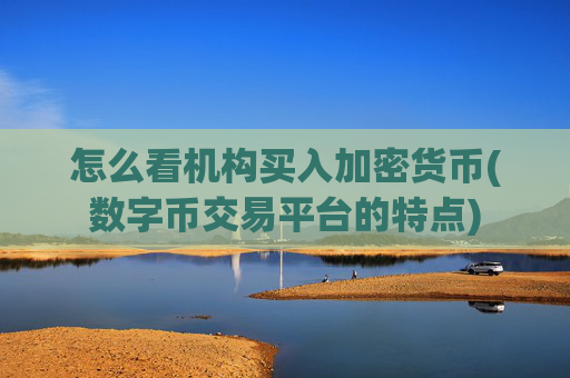 怎么看机构买入加密货币(数字币交易平台的特点)