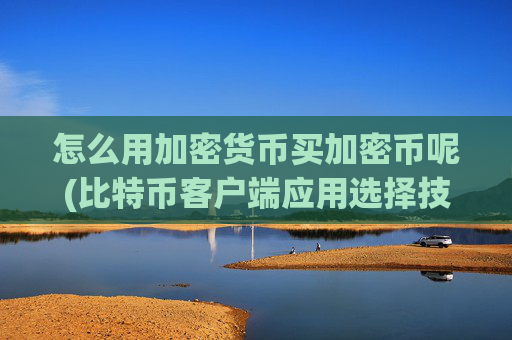 怎么用加密货币买加密币呢(比特币客户端应用选择技巧)