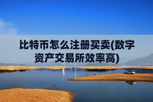 比特币怎么注册买卖(数字资产交易所效率高)