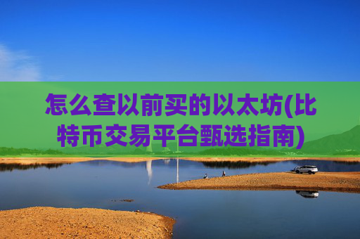 怎么查以前买的以太坊(比特币交易平台甄选指南)