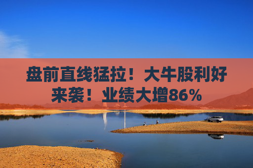 盘前直线猛拉!大牛股利好来袭!业绩大增86%