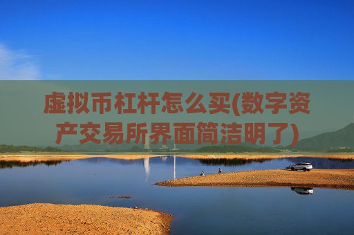 虚拟币杠杆怎么买(数字资产交易所界面简洁明了)