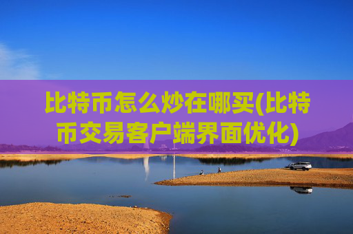 比特币怎么炒在哪买(比特币交易客户端界面优化)