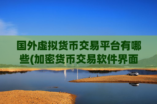 国外虚拟货币交易平台有哪些(加密货币交易软件界面友好)
